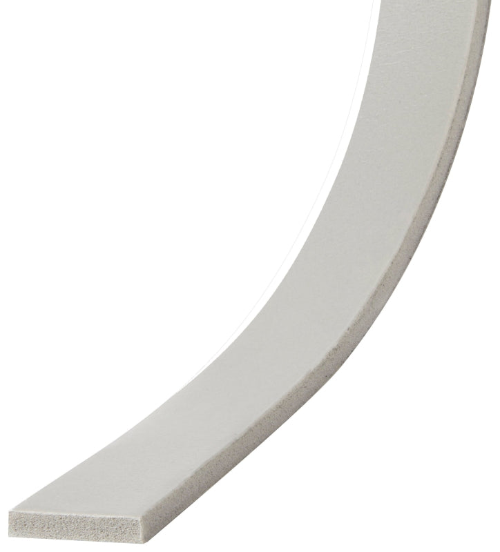 FROST KING Frost King V447H Foam Tape, 1-1/4 in W, 30 ft L, 3/16 in Thick, PVC, Gray