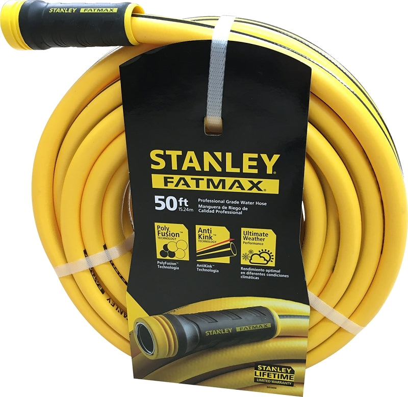 STANLEY-FATMAX National Hardware FATMAX BDS6650 Water Hose, 50 ft L, Yellow