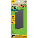 GATOR Gator 7159 Sandpaper, 10-1/2 in L, 4-1/2 in W, 150 Grit, Fine, Silicone Carbide Abrasive