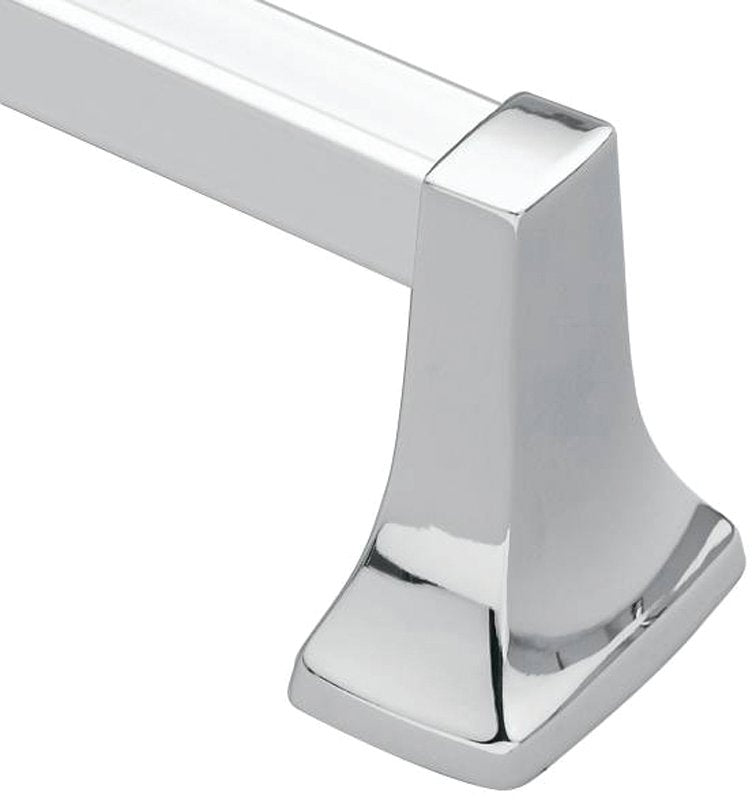 MOEN Moen 2230 Towel Bar, 30 in L Rod, Aluminum, Chrome, Surface Mounting