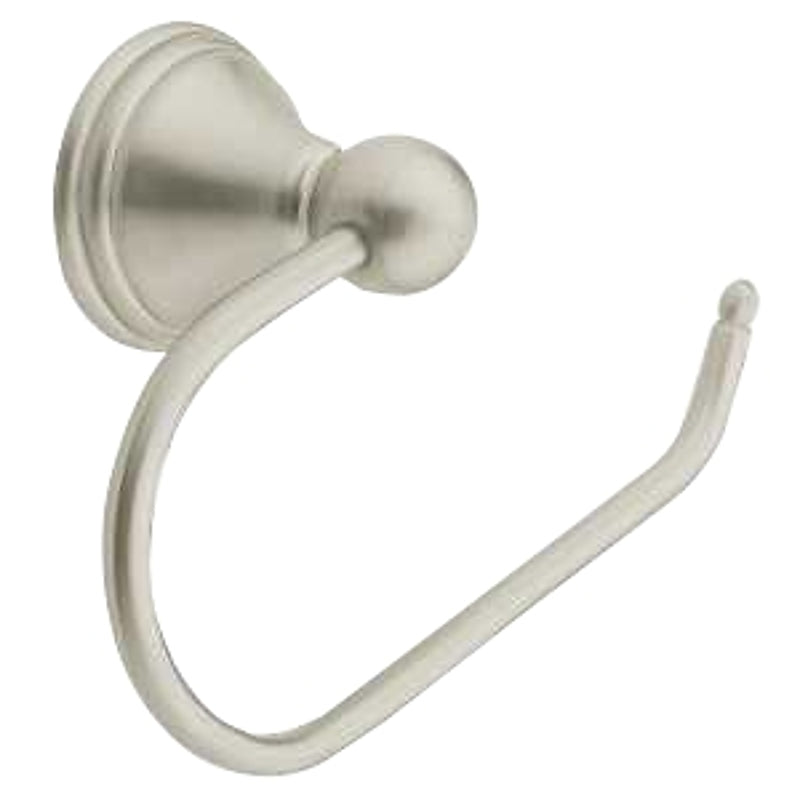 MOEN Moen DN8408BN Toilet Paper Holder, Zinc, Brushed Nickel, Includes: Stamped Steel Mount Bracket, Mount Hardwares PLUMBING, HEATING & VENTILATION MOEN
