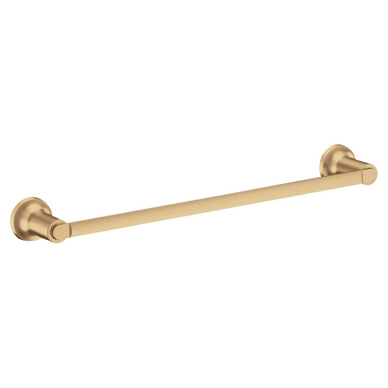 MOEN Moen Zyla Series Y1618BZG Towel Bar, 18 in L Rod, Zinc, Bronze, Wall PLUMBING, HEATING & VENTILATION MOEN