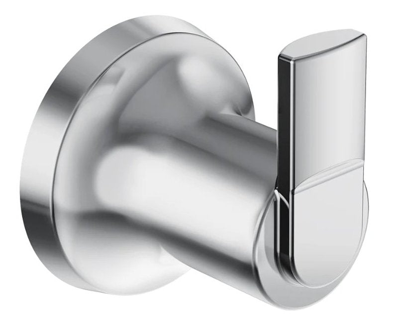 MOEN Moen Zyla Series Y1603CH Robe Hook, Zinc, Chrome, Wall