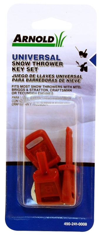 ARNOLD Arnold 490-241-0008 Snow Thrower Key Set OUTDOOR LIVING & POWER EQUIPMENT ARNOLD