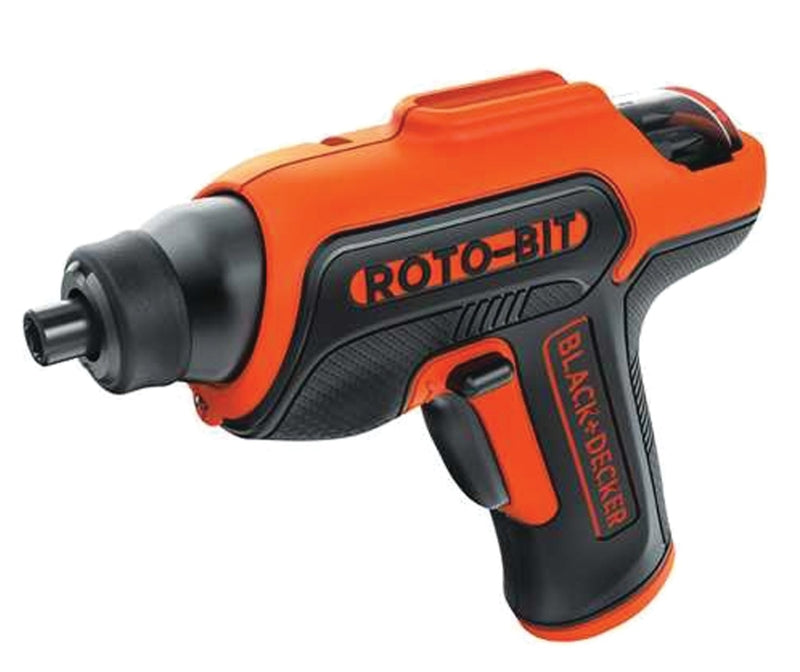BLACK & DECKER Black+Decker BDCS50C Screwdriver, Battery Included, 4 V, 1.4 Ah, Hex Chuck, 1/4 in Chuck TOOLS BLACK & DECKER