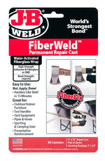 J-B WELD J-B Weld 38236 Fiberglass Repair Cast, 36 in L, 2 in W, Black PAINT J-B WELD