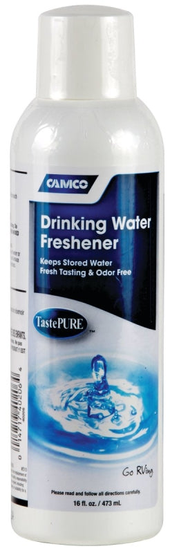 CAMCO Camco USA 40206 Drinking Water Freshener, 16 oz Bottle, Liquid, Chlorine