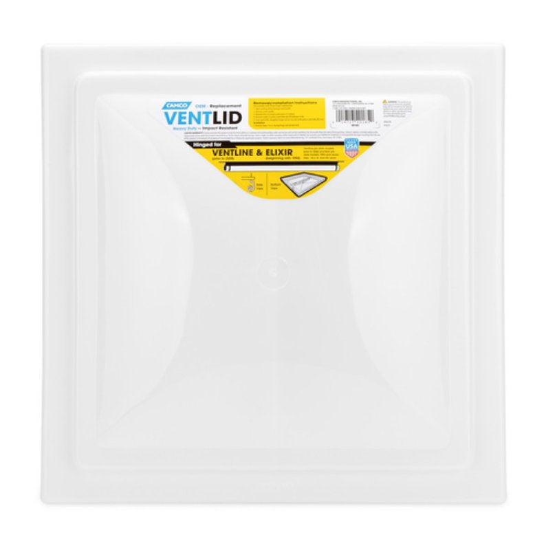 CAMCO Camco USA 40185 Vent Lid, Polypropylene, White