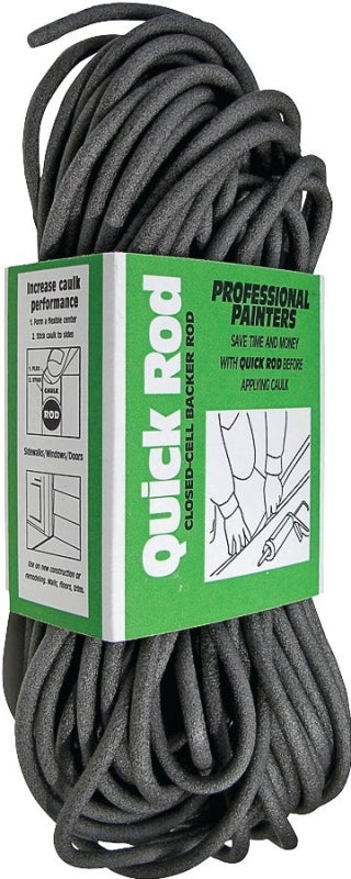 QUICK R PRODUCTS Quick R BR38120 Backer Rod, 3/8 in Dia, 120 ft L HARDWARE & FARM SUPPLIES QUICK R PRODUCTS