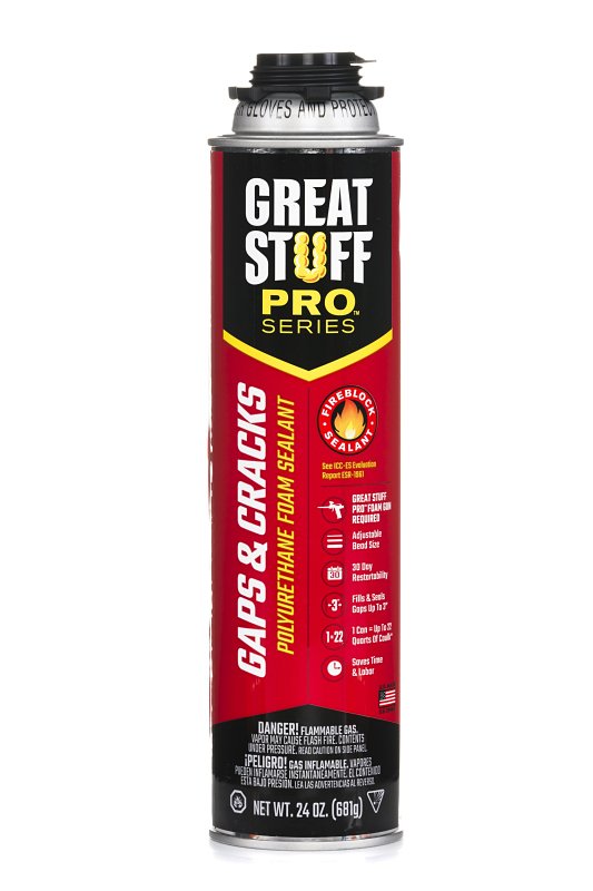 GREAT STUFF Great Stuff 341557 Foam Sealant, Orange, 24 oz Can
