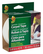 DUCK Duck 392907 Carpet Tape, Double Ended, 42 ft L, 1.41 in W PAINT DUCK