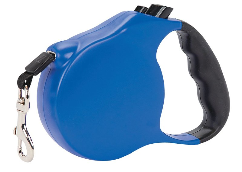 CASUAL CANINE Casual Canine 11612 16 19 Belted Retractable Lead, 16 ft L, Blue, Large HARDWARE & FARM SUPPLIES CASUAL CANINE