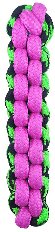 PET PARK BLVD Pet Park Blvd US2046 75 Dog Toy, Rope Fetch Stick Toy, Paracord, Pink