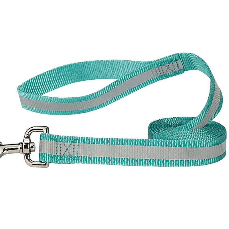 GUARDIAN GEAR Guardian Gear ZA985 44 19 Reflective Dog Lead, 4 ft L, 5/8 in W, Nylon Line, Blue, Fastening Method: Swivel Clip HARDWARE & FARM SUPPLIES GUARDIAN GEAR