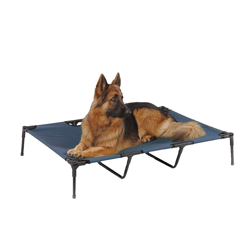 GUARDIAN GEAR Guardian Gear ZW9023 24 19 Pet Cot, 48 in L, 36 in W, Polyester Cover, Blue PET & WILDLIFE SUPPLIES GUARDIAN GEAR
