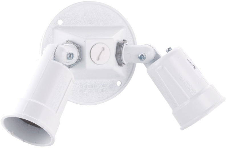 HUBBELL Hubbell 5625-6 Lamp Holder, Combination, Weatherproof, 3.336 in L x 8 in W x 4.125 in H Dimensions, 120 V, 75 to 150 W