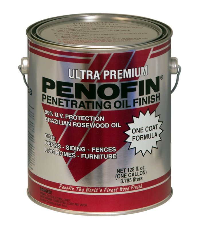 PERFORMANCE COATING INC Penofin F3MBAGA Wood Stain, Transparent Bark, 1 gal