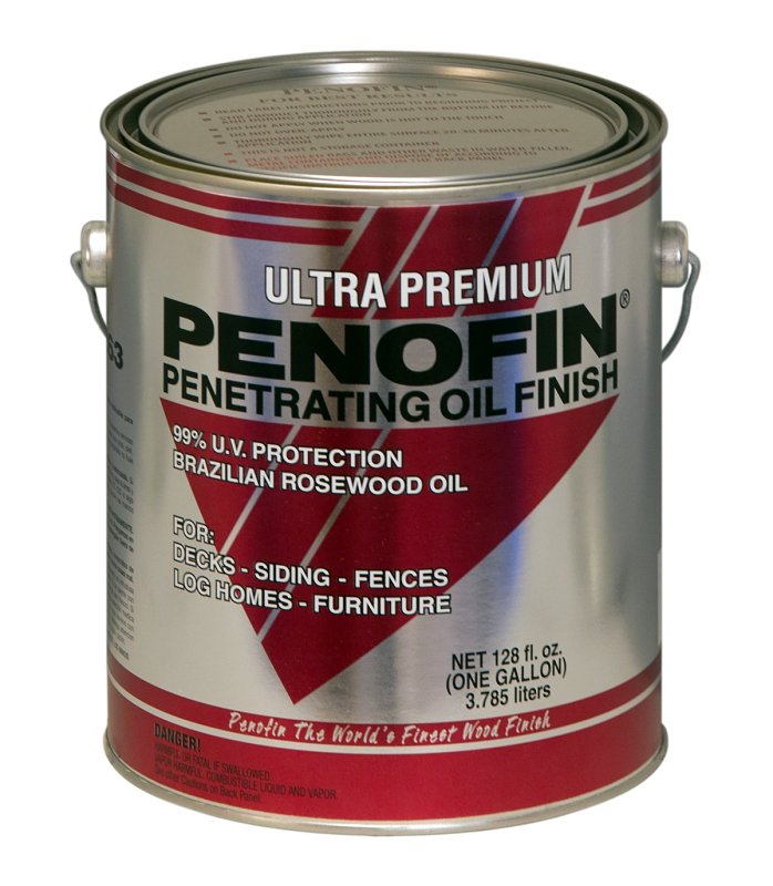PERFORMANCE COATING INC Penofin Red Label Series F5MBAGA Ultra-Premium Stain, Transparent, Bark, Liquid, 1 gal Can PAINT PERFORMANCE COATING INC