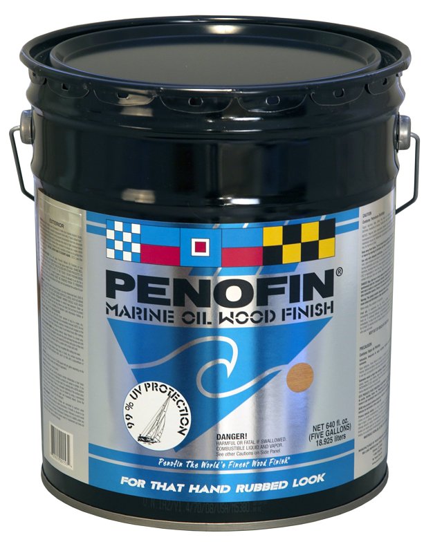 PERFORMANCE COATING INC Penofin F5EMA5G Wood Finish, Liquid, 5 gal PAINT PERFORMANCE COATING INC