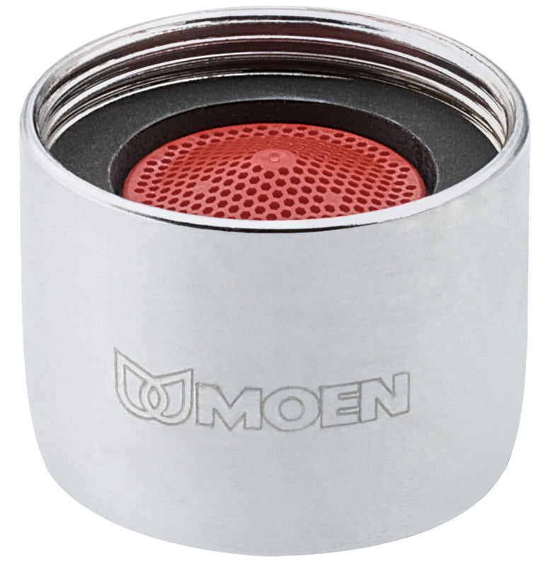 MOEN Moen CA3924 Faucet Aerator, 15/16-27 Female, Chrome Plated, 1.5 gpm
