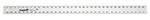 EMPIRE Empire 4003 Straight Edge Ruler, 36 in L, 2 in W, Inch Graduation, Aluminum, 2 in W