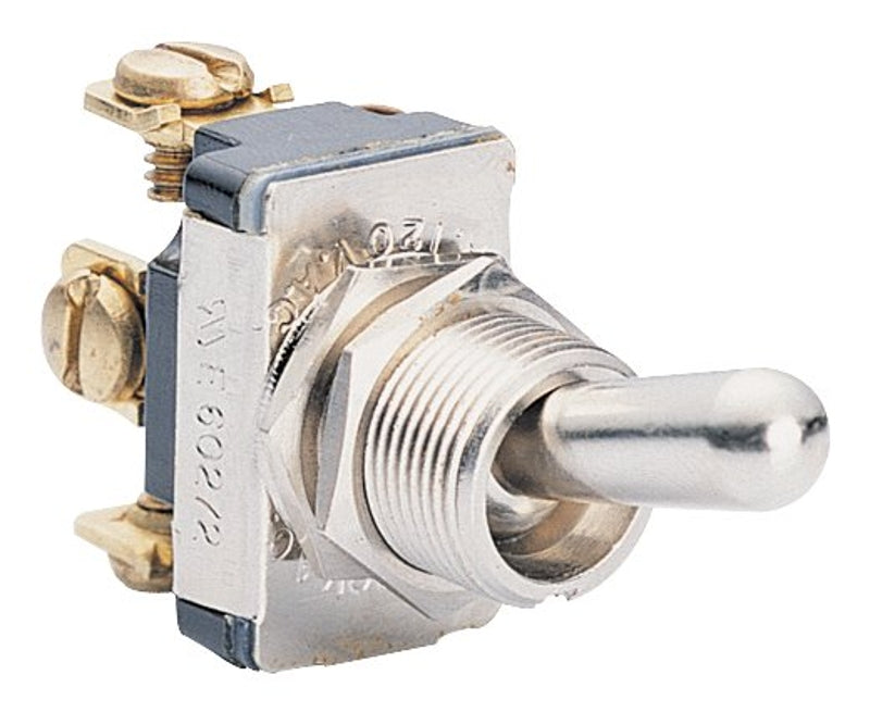 CALTERM Calterm 41710 Switch, 15 A, 12 VDC, Screw Terminal, Metal Housing Material, Silver AUTOMOTIVE CALTERM