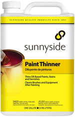 SUNNYSIDE Sunnyside 701G1 Paint Thinner, Liquid, Petroleum, Clear, 1 gal, Bottle