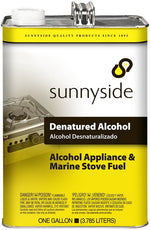 SUNNYSIDE Sunnyside 834G1 Denatured Alcohol Thinner, Liquid, Alcohol, Clear, 1 gal, Can