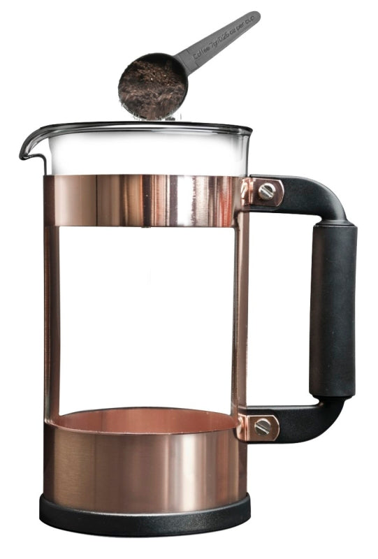 PRIMULA Primula PCCP-6508S-2 Coffee Press, 32 oz Capacity, 8-Pan, Copper/Glass