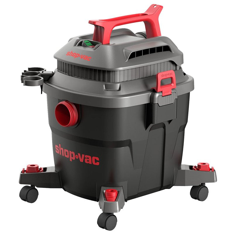 SHOP-VAC Shop-Vac 5430097 Square Wet and Dry Vacuum, 6 gal, 5 hp