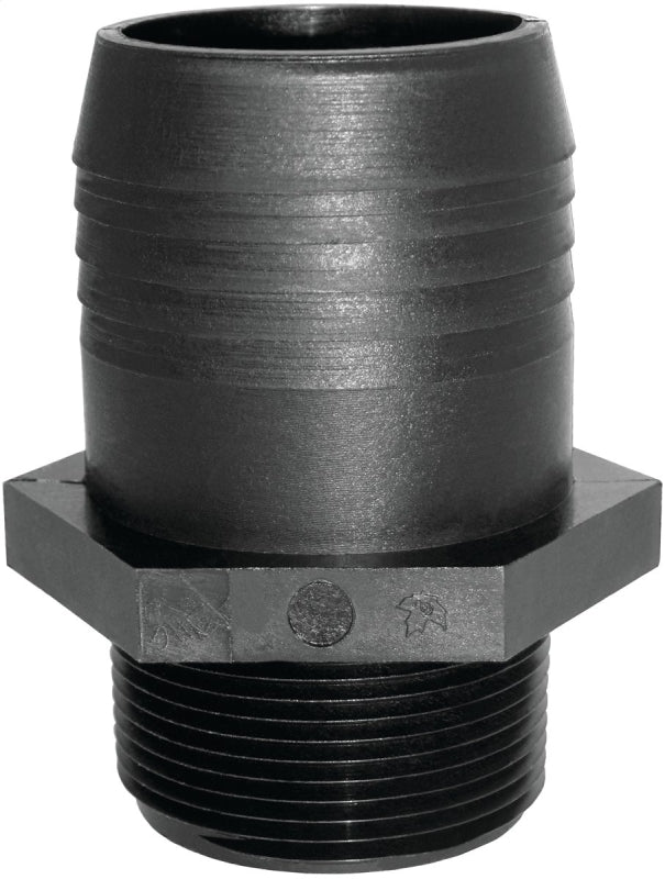 GREEN LEAF Green Leaf A112P Adapter, 1-1/2 in, MPT x Hose Barb, Polypropylene HARDWARE & FARM SUPPLIES GREEN LEAF