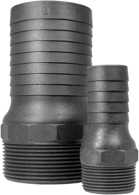 GREEN LEAF Green Leaf CN 100 P Combination Nipple, Heavy-Duty, Polypropylene