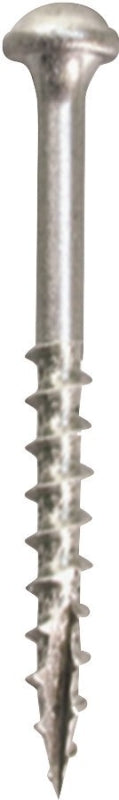 KREG Kreg SML-C250-50 Pocket-Hole Screw, #8 Thread, 2-1/2 in L, Coarse Thread, Square Drive, Carbon Steel, 50/PK