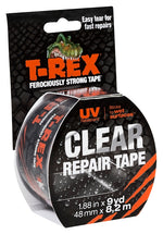 T-REX T-Rex 241535 Repair Tape, 9 yd L, 1.88 in W, Clear