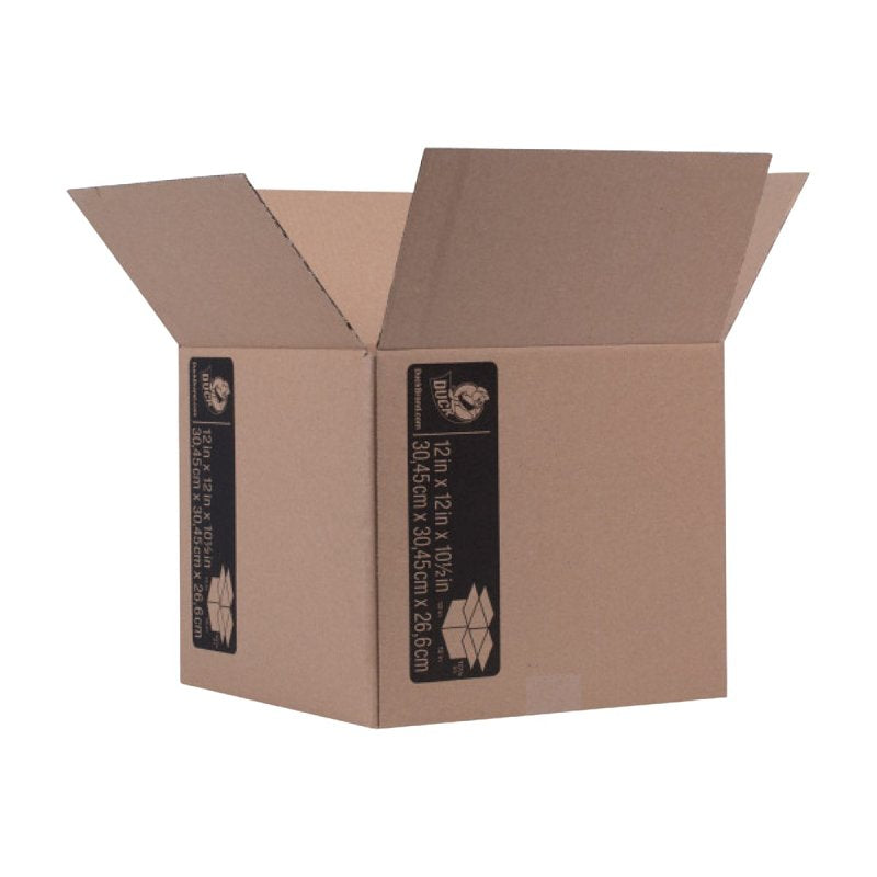 DUCK Duck 281503 Corrugated Shipping Box, Cardboard, Brown