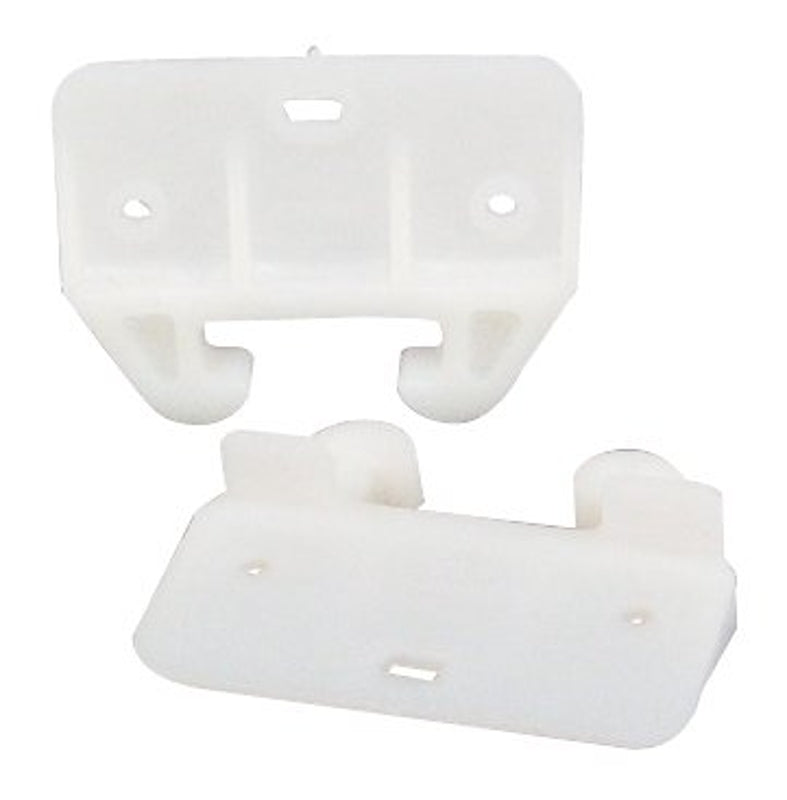 US HARDWARE US Hardware WP-8813C Series Drawer Guide, For: 1-1/8 in Track, Plastic, White AUTOMOTIVE US HARDWARE