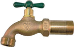 ARROWHEAD Arrowhead Brass 201LF Arrowhead Hose Bibb with Shank, 1/2 x 3/4 in Connection, MIP x Male Hose Thread, 125 psi Pressure PLUMBING, HEATING & VENTILATION ARROWHEAD