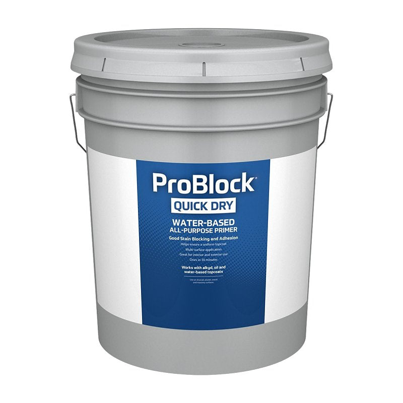 PROBLOCK INT/EXT PRIMER WTR-BSD WHT 5GA