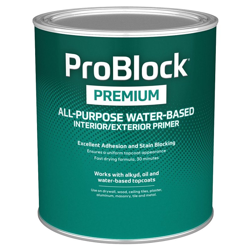 PROBLOCK INT/EXT PRIMER WB APUR WHT 1QT