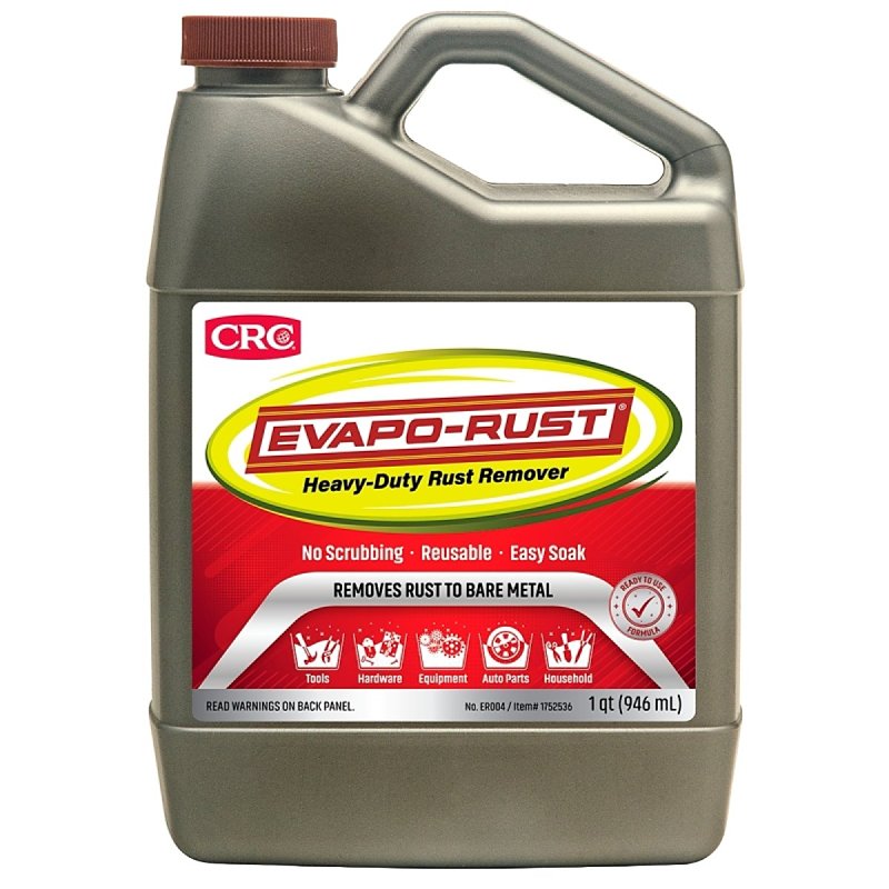 CRC INDUSTRIES Evapo-Rust ER004 Rust Remover, 1 qt, Liquid