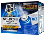 HOT SHOT Hot Shot No-Mess! HG-20177 Fogger with Odor Neutralizer, 2000 cu-ft Coverage Area, Light Yellow