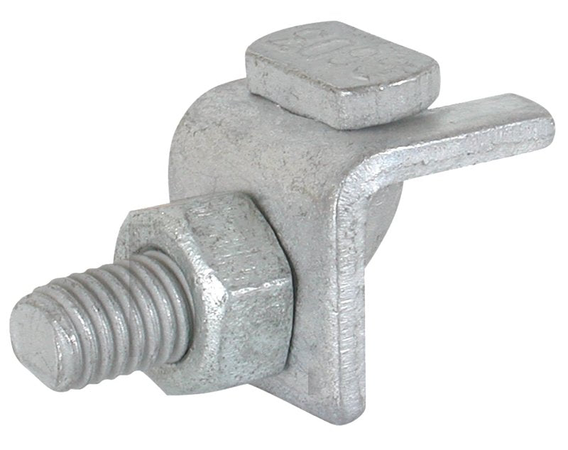 GALLAGHER POWER FENCE, Gallagher G60303 Joint Clamp, L-Shape, Galvanized, For: Wires Up to 4 mm/8 Gauge