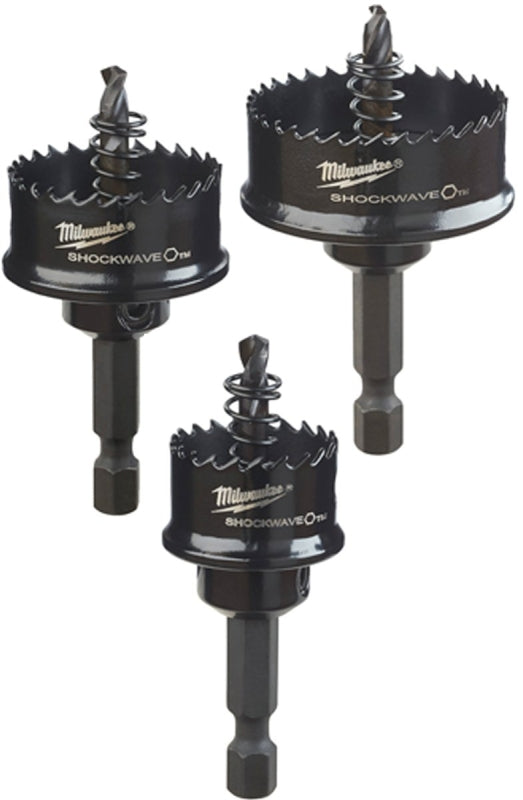 MILWAUKEE Milwaukee 49-22-4800 Hole Saw Kit, Steel Cutting Edge TOOLS MILWAUKEE