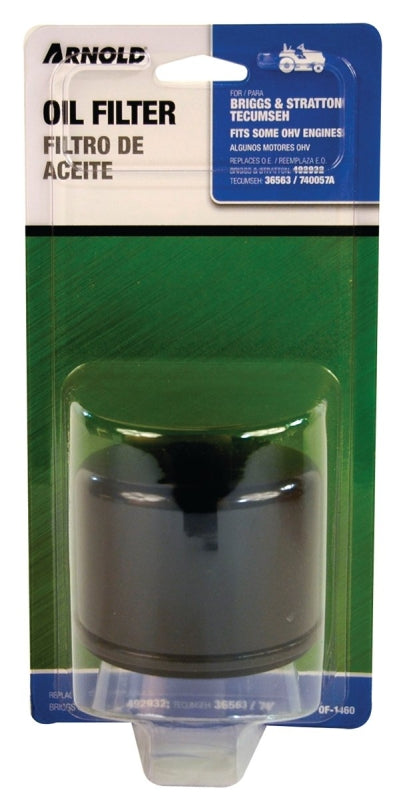 ARNOLD Arnold OF-1460 Oil Filter, For: BRIGGS & STRATTON and Tecumseh OHV Engines