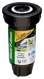 RAINBIRD Rain Bird 1802QDSPRS Pressure Regulating Pop-Up Sprinkler, Part-Circle, 0.92 gpm, 1/2 in Connection, FNPT, 2 in H Pop-Up