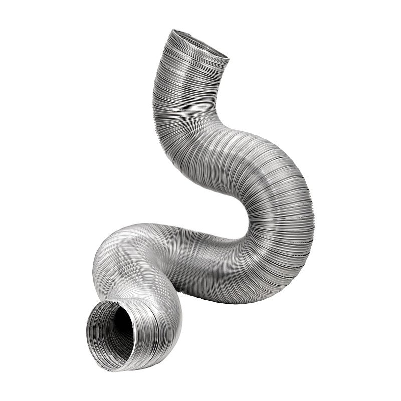 LAMBRO Lambro 302L Semi-Rigid Duct, 4 in Dia, 8 ft L, Aluminum PLUMBING, HEATING & VENTILATION LAMBRO
