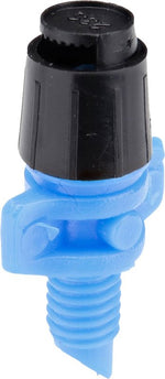 RAINDRIP Raindrip 090JET010B Stream Micro Sprayer, 1/4 in Connection, Quarter-Circle, 11.9 gph, Part-Circle