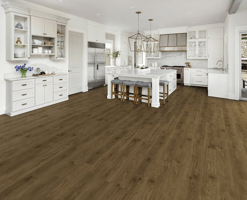 HEALTHIER CHOICE FLOORI Healthier Choice Flooring HCL803C08 Laminate Flooring Plank, 4-Sided Bevel Profile, Wood, Oak Bridge, 48 in L, 7.7 in W BUILDING MATERIALS HEALTHIER CHOICE FLOORI