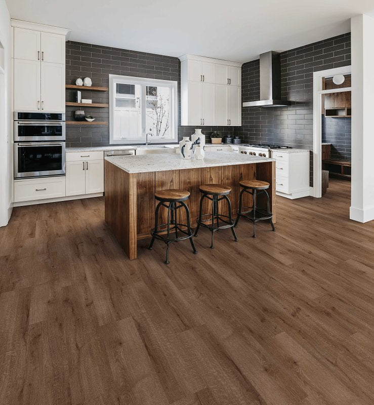 HEALTHIER CHOICE FLOORI Healthier Choice Flooring HCL803C06 Laminate Flooring Plank, 4-Sided Bevel Profile, Wood, Five Peaks, 48 in L, 7.7 in W BUILDING MATERIALS HEALTHIER CHOICE FLOORI