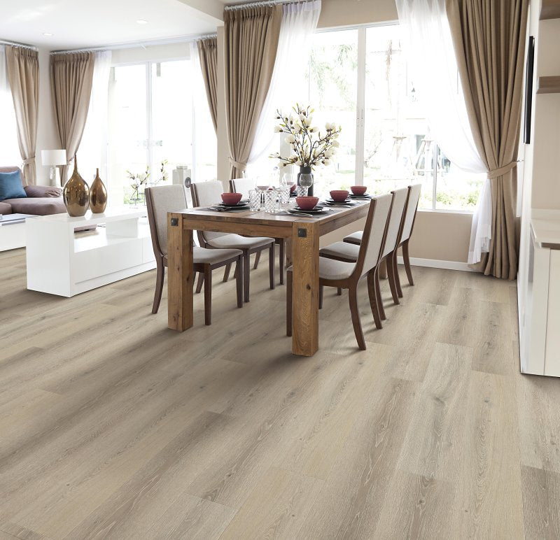 HEALTHIER CHOICE FLOORI Healthier Choice Flooring HCL803C03 Laminate Flooring Plank, 4-Sided Bevel Profile, Wood, Lakeview, 48 in L, 7.7 in W BUILDING MATERIALS HEALTHIER CHOICE FLOORI
